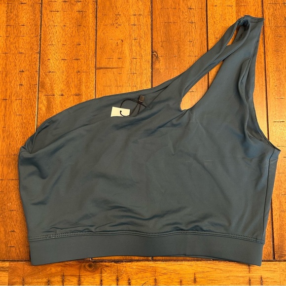 *NWT* Garage Asymmetric Micro Tank in Sapphire Teal, Size Medium - Picture 2 of 5